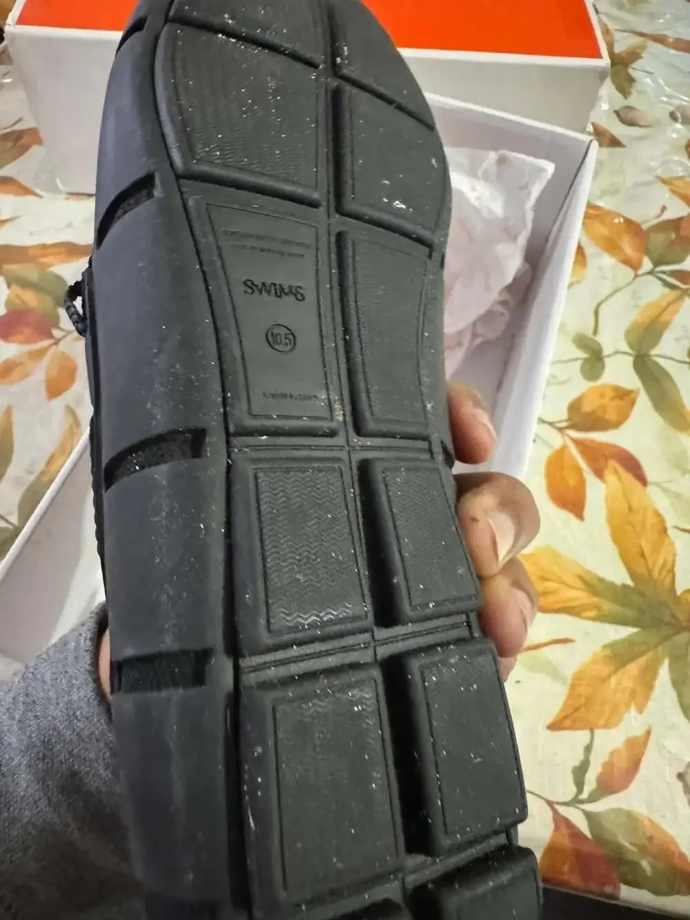 SWIMS Braided Lace Loafer Size 10.5 Black